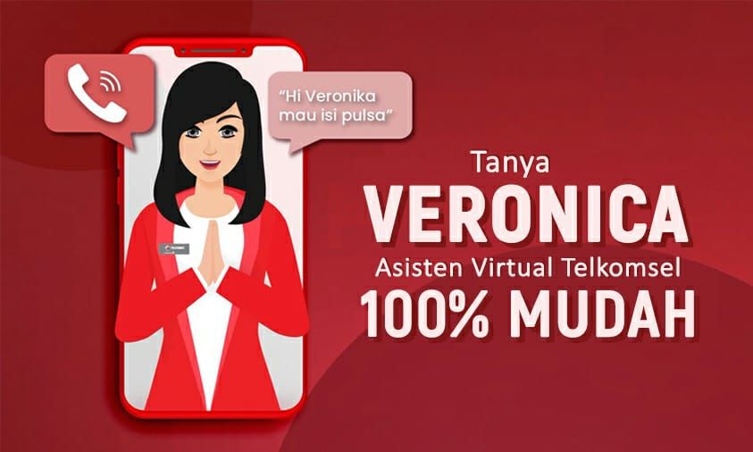 Tanya Veronika Asisten Virtual dan Temukan Kemudahan Layanan Telkomsel Via Chat Bot